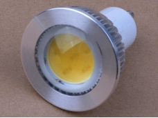 3W COB LED Spotlight Bulb Saving Lamp-Warm White